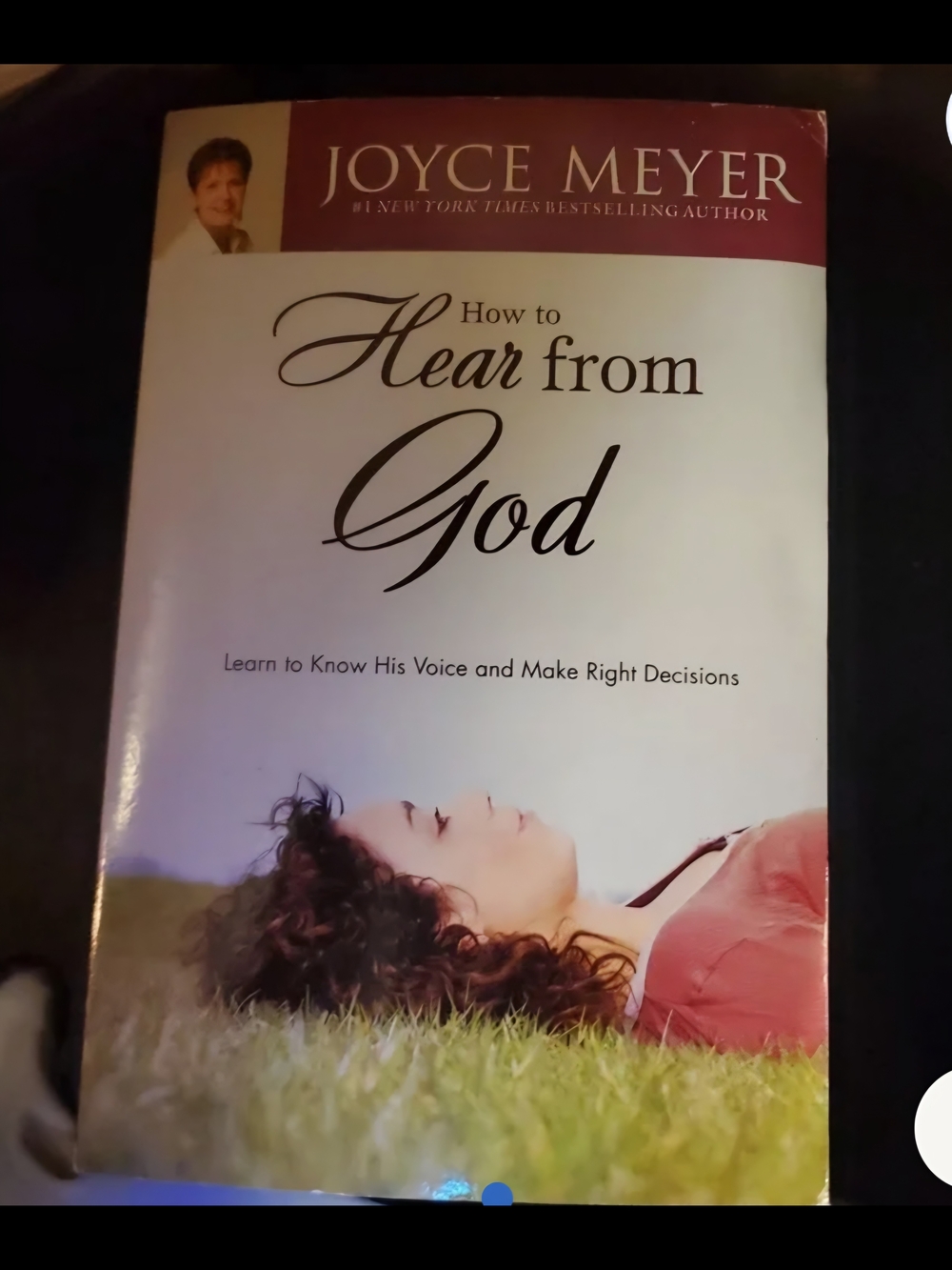 Joyce Meyer "How to Hear From God" Book - White, Maroon, Green